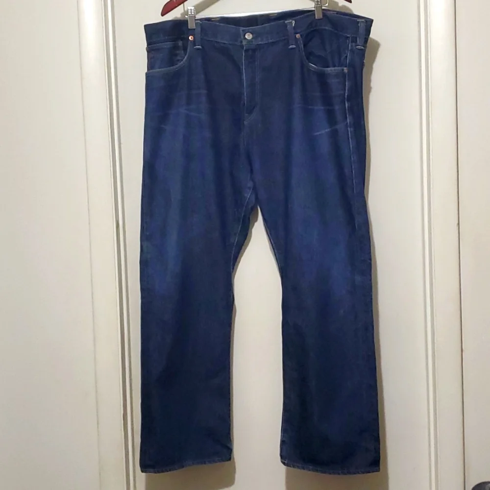 Polo Ralph Lauren‎ Classic Fit 867 Denim Stratford Blue Distressed Jeans 42/30